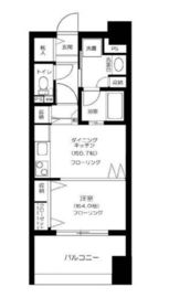 ライオンズシティ恵比寿 4階 間取り図