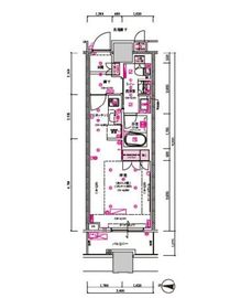 目黒第一マンションズ 802 間取り図