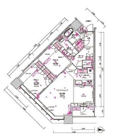 目黒第一マンションズ 813 間取り図