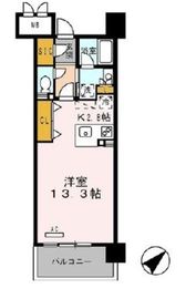 ロイヤルパークス豊洲 735 間取り図