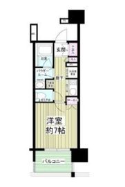プレミスト山吹神楽坂 7階 間取り図