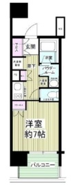 プレミスト山吹神楽坂 6階 間取り図