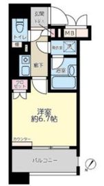 ファミール日本橋浜町グランスイート 3階 間取り図