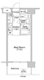 コンフォリア南砂町 1410 間取り図