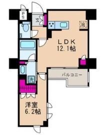 ジオ新宿百人町 3階 間取り図