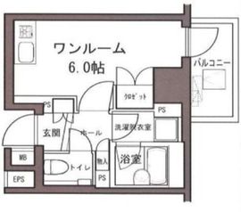 リビオレゾン小石川 2階 間取り図