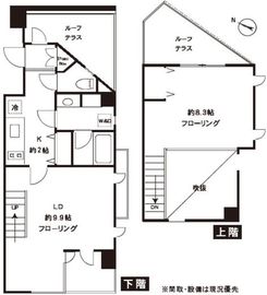 アビターレ霞町 502 間取り図