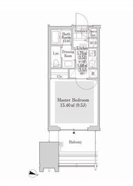 ラ・トゥール新宿アネックス 402 間取り図