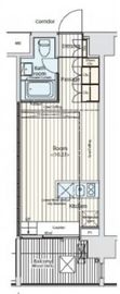 イプセ学芸大学 304 間取り図