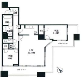 エアライズタワー 34階 間取り図