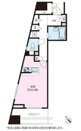 プラティーク三軒茶屋 6階 間取り図