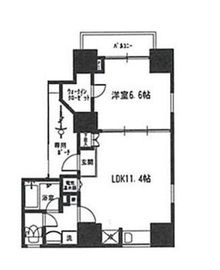 プレイアデ神保町 902 間取り図