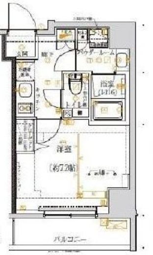 アルテシモリーガ 702 間取り図