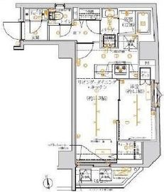 アルテシモリーガ 303 間取り図