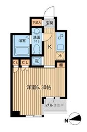 KDXレジデンス東新宿 905 間取り図