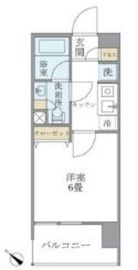 エコロジー白山レジデンス 502 間取り図