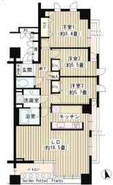 麻布市兵衛町ホームズ 5階 間取り図