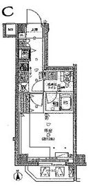 リヴシティ西早稲田 1階 間取り図