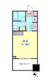 シティタワー大井町 5階 間取り図