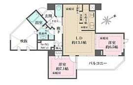 パークハウス池田山公園白金台の杜 4階 間取り図