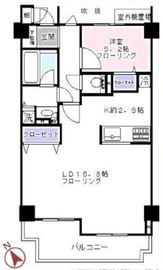 ウィステリアコート代官山 4階 間取り図