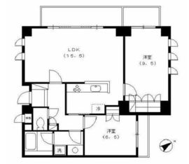 ボアセイズ 1階 間取り図