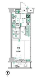リヴシティ西早稲田 3階 間取り図