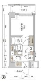 エステムプラザ品川西小山 5階 間取り図