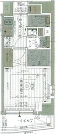 エステムプラザ品川西小山 207 間取り図