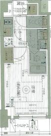 エステムプラザ品川西小山 203 間取り図