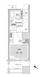 パークハウス駒込六義園 4階 間取り図