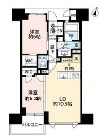 プレミスト山吹神楽坂 8階 間取り図