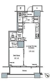 ザ・東京タワーズ ミッドタワー 7階 間取り図