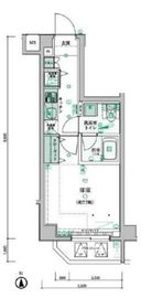 リヴシティ西早稲田 4階 間取り図