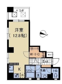 ガーデンテラス三宿 403 間取り図