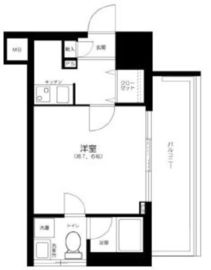 デュアレス麹町 7階 間取り図