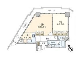 ローレルコート新宿タワー 29階 間取り図