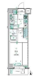 リヴシティ西早稲田 1階 間取り図