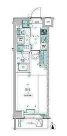 リヴシティ西早稲田 3階 間取り図