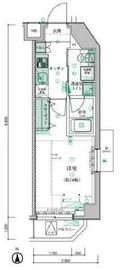 リヴシティ西早稲田 3階 間取り図