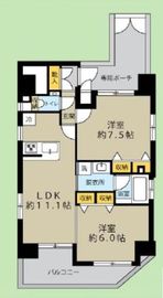 エステムプラザ飯田橋タワーレジデンス 1205 間取り図