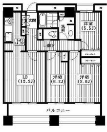 東京シーサウスブランファーレ 13階 間取り図