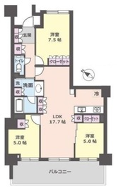 ブランズ二子玉川 1階 間取り図