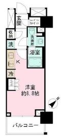 パークリュクス日本橋大伝馬町 3階 間取り図