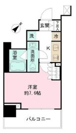 パークリュクス日本橋大伝馬町 3階 間取り図