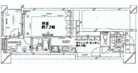 アパガーデンズ新宿戸山公園 2階 間取り図