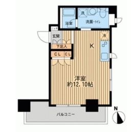 THEパームス学芸大学 603 間取り図