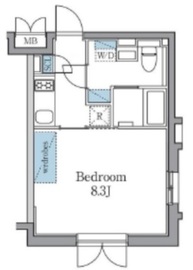 パークスクエア大井町 303 間取り図