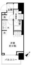 パークリュクス日本橋大伝馬町 8階 間取り図