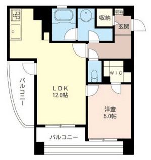 グローバルフロントタワー 1010 間取り図